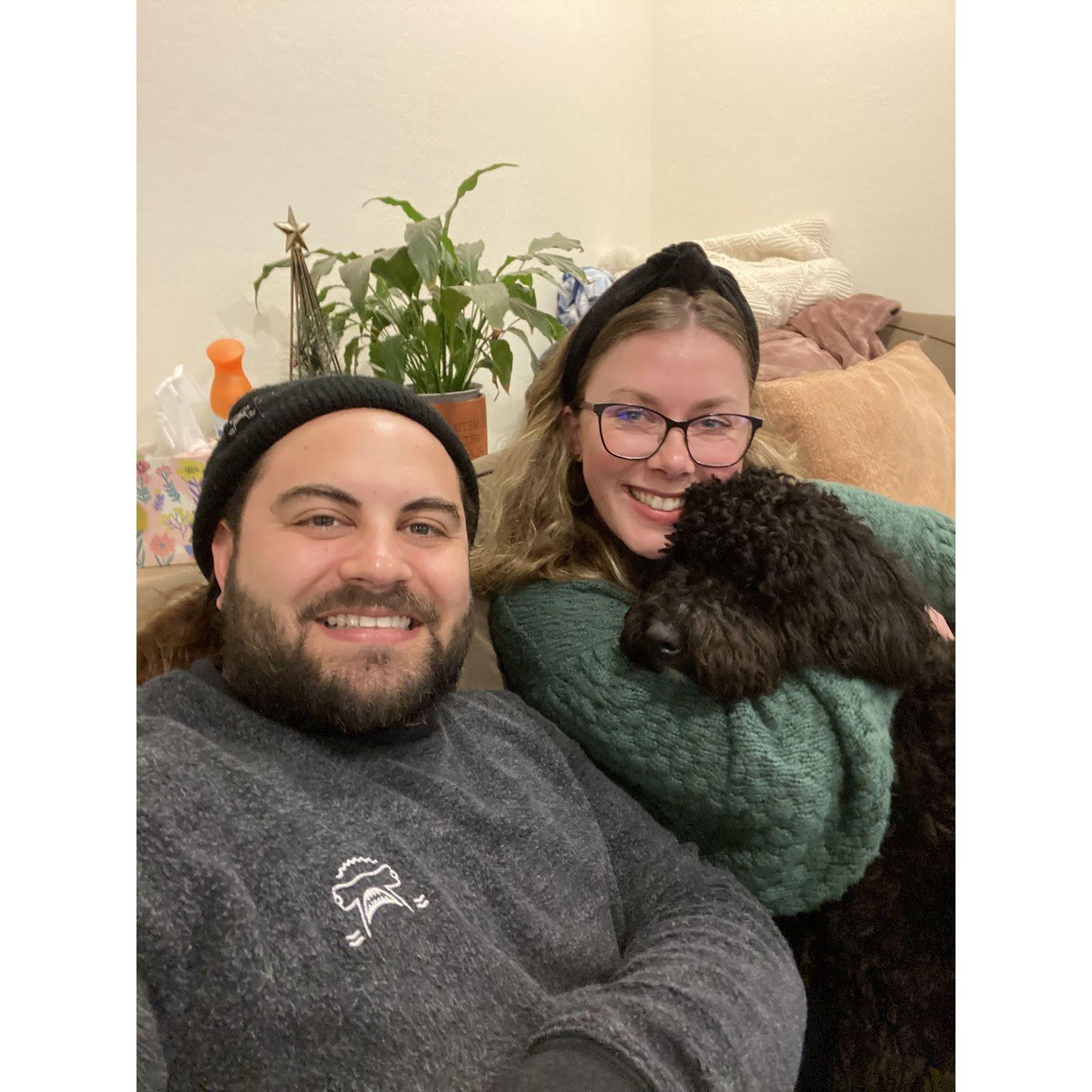 Our sweet little family.