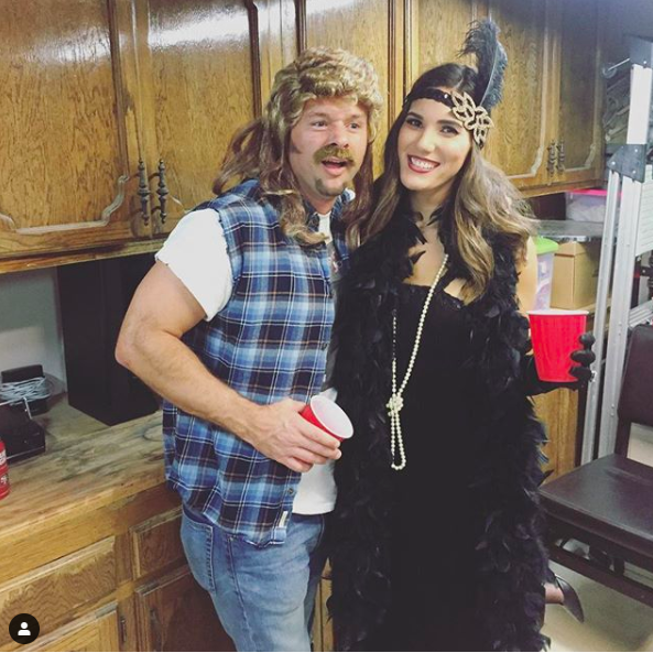 Joe Dirt & Flapper for Halloween