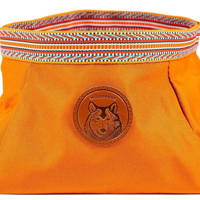 Wilderdog Backpacking Bowl - Holds Food & Water Up to 64oz - Sienna