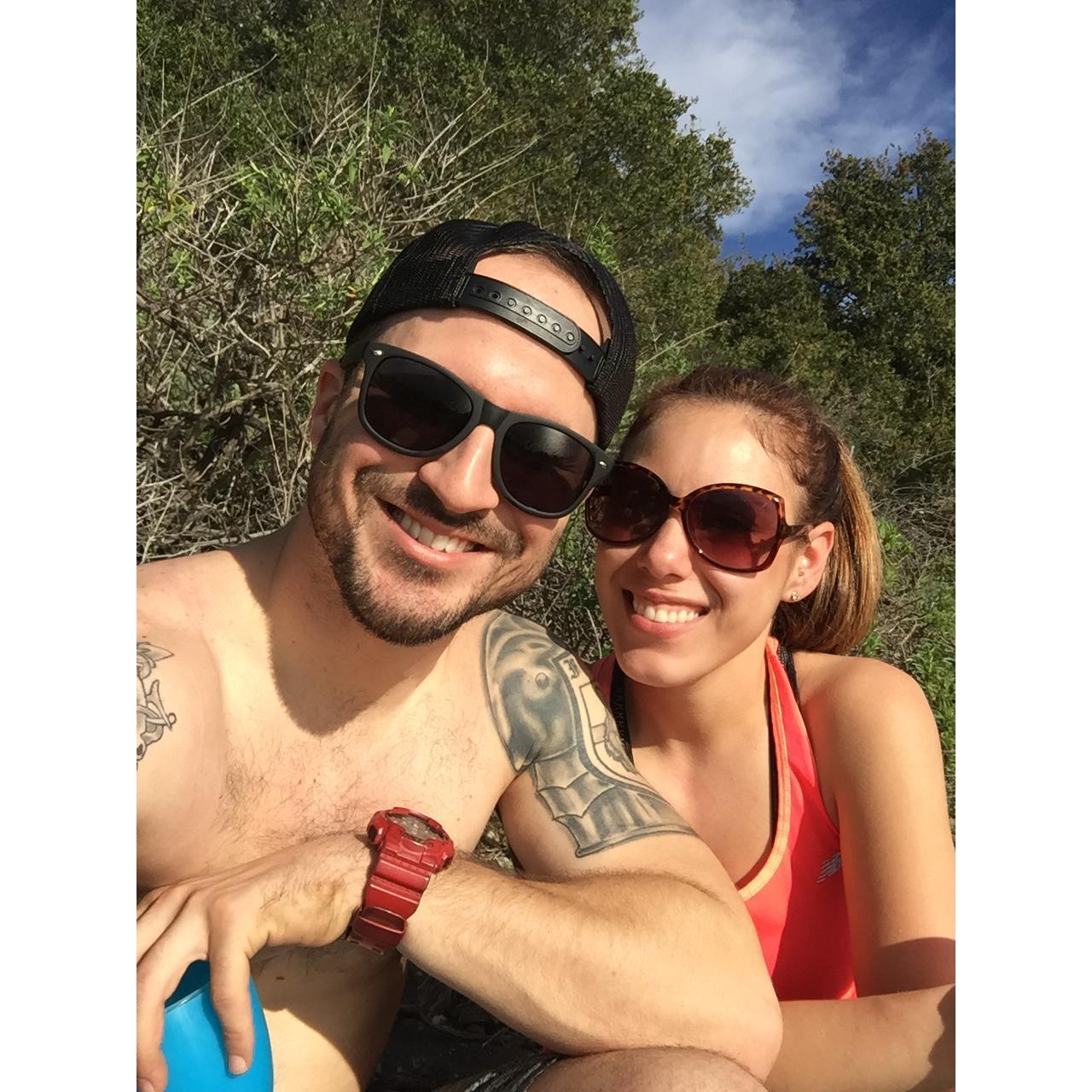 Our first Valentines Day in Big Sur