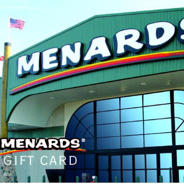 Menards gift card
