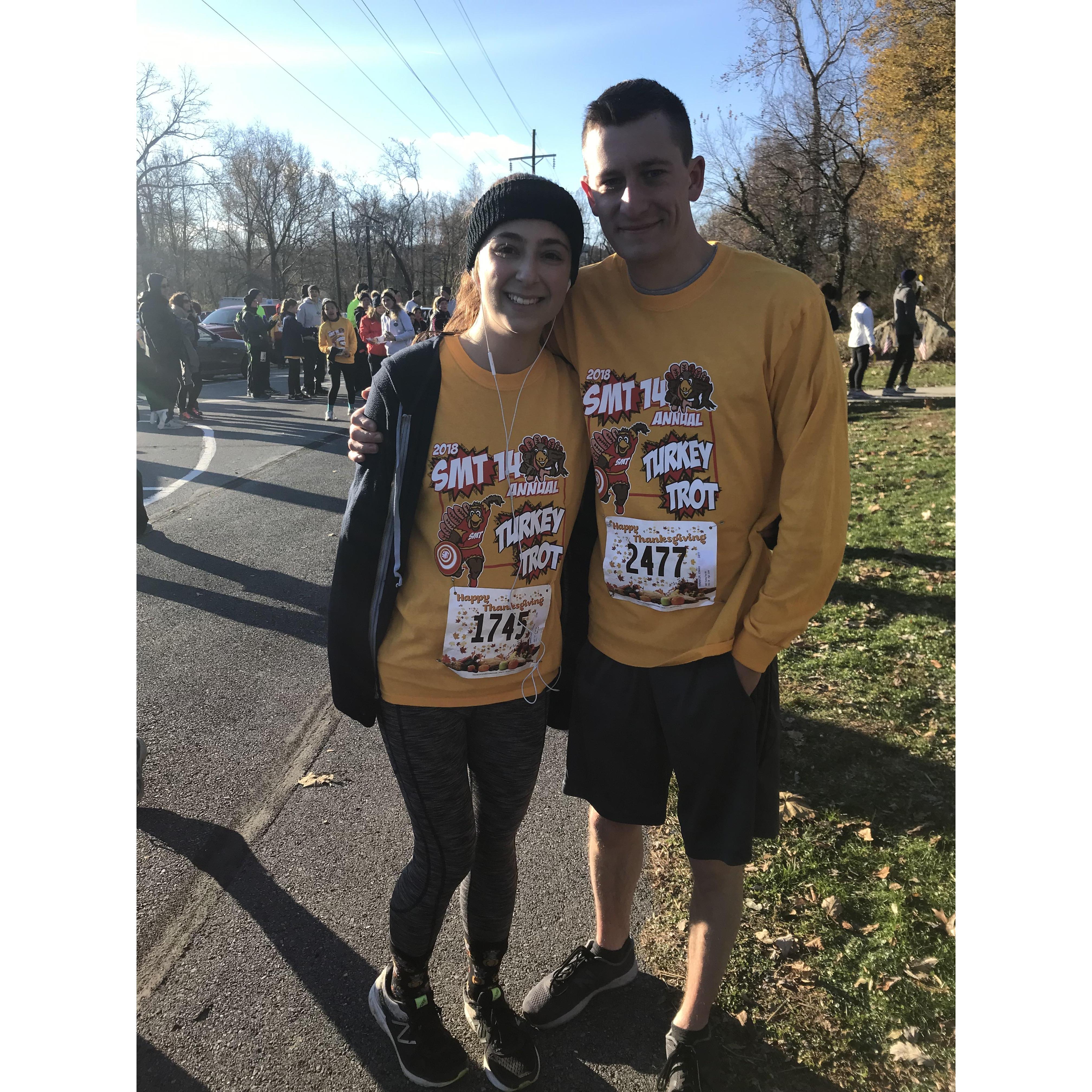 Our first 5k together!