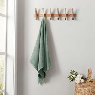 Acacia Cotton Textured Bath Towel