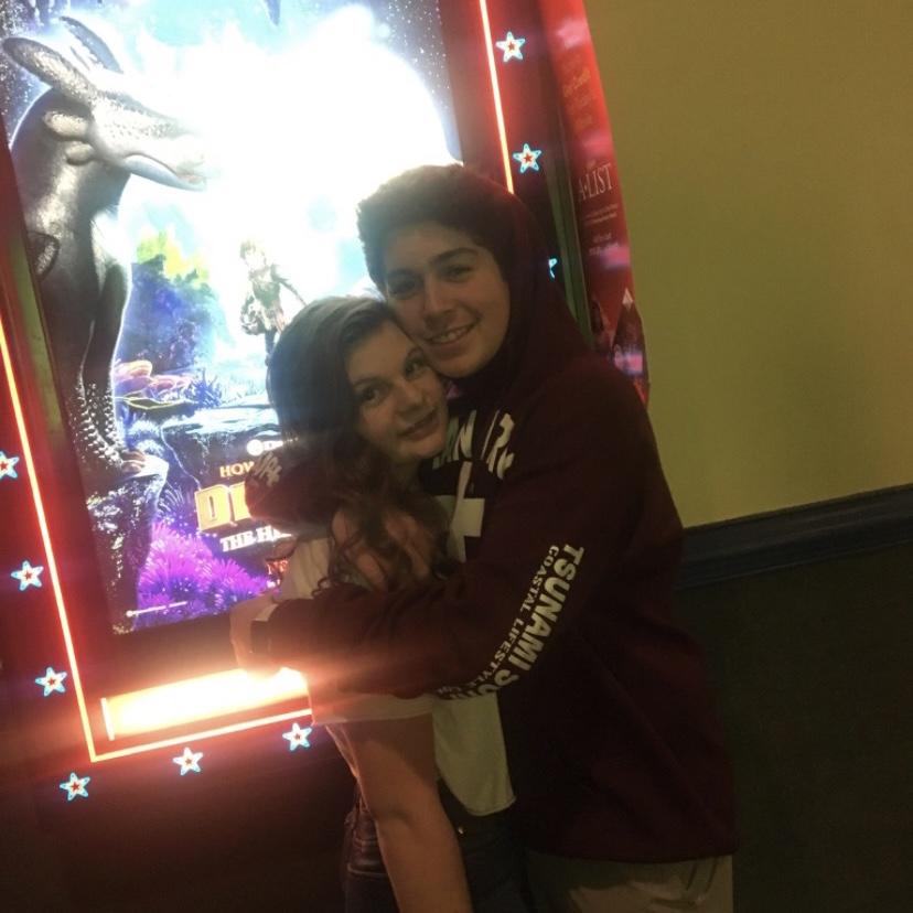 First date at the movies!