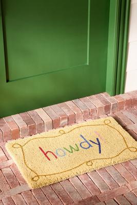 Howdy Printed Coir Doormat