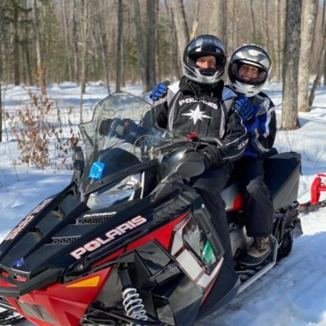 Snowmobiling in Wisconsin with Chris and Bobby (2021)