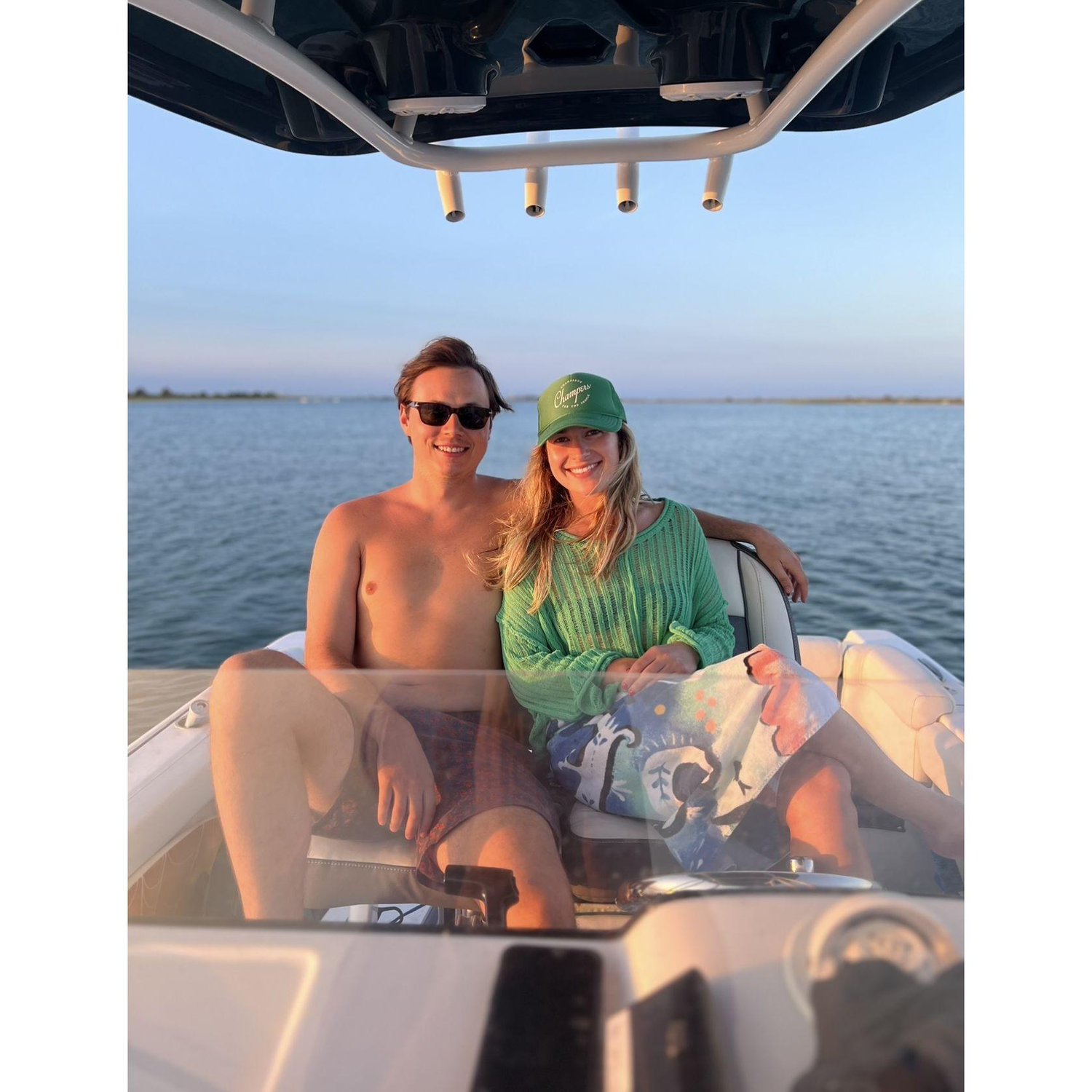 Sunset on the boat | Wrightsville Beach, NC (2024)