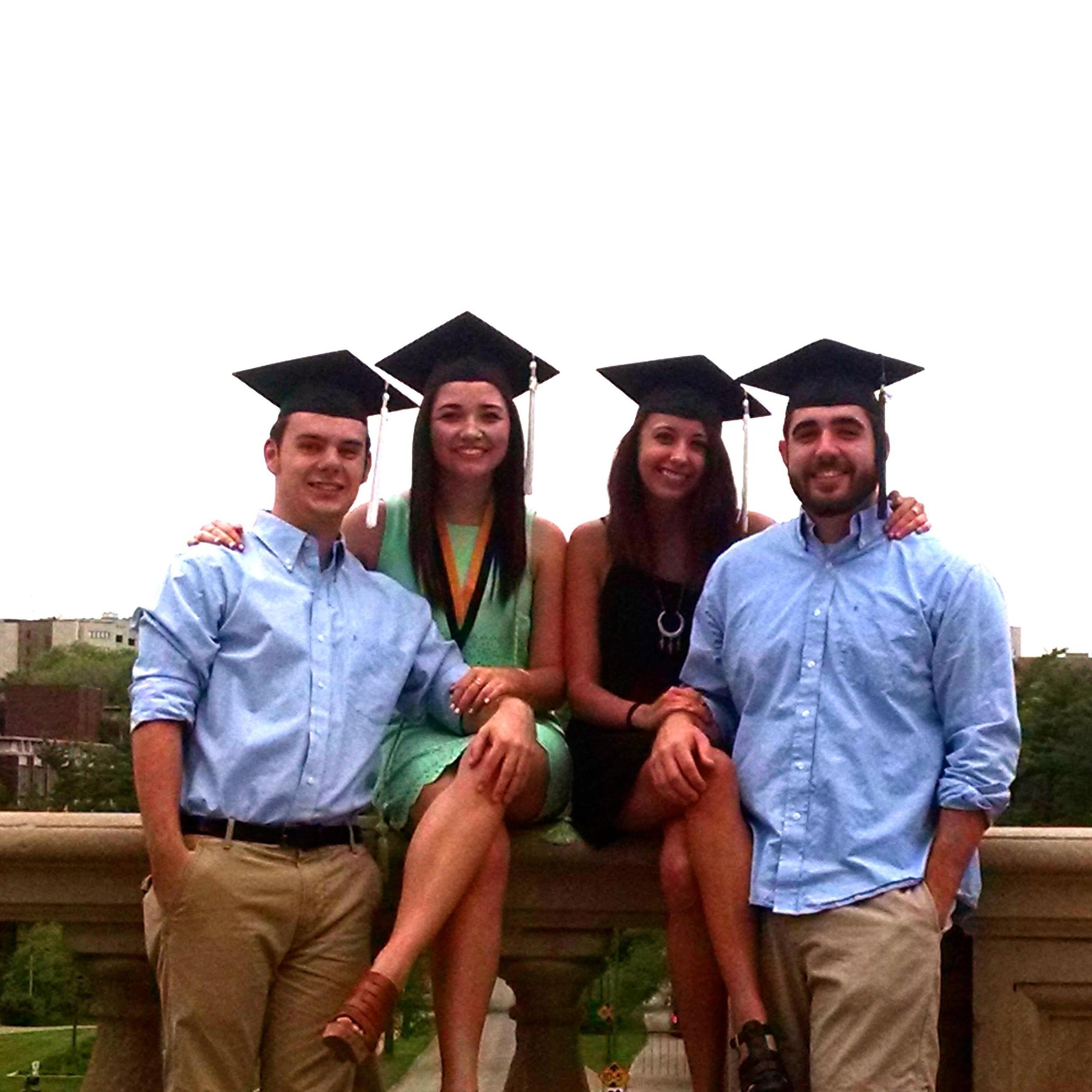 When we graduated!
