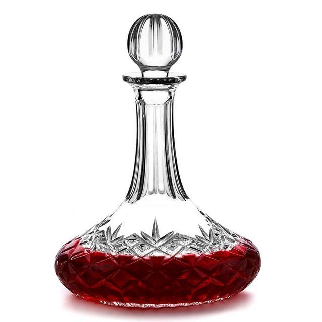 Godinger Wine Decanter Carafe, Dublin Collection Wine Decanter Aerator - Wine Gifts