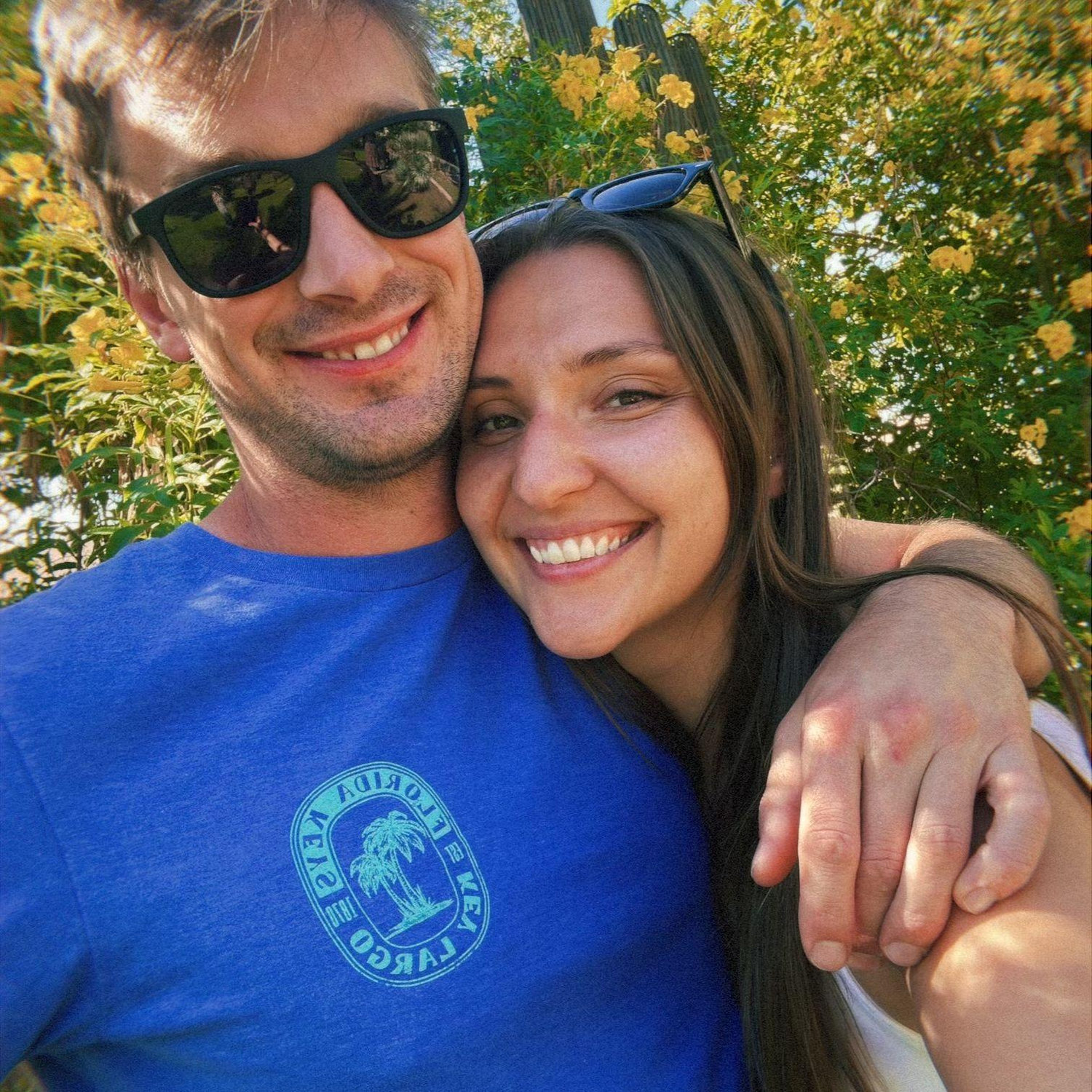All smiles after we got engaged