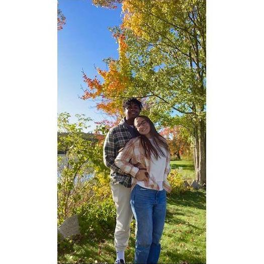 Our first real date after being long distance during fall break our freshman year.