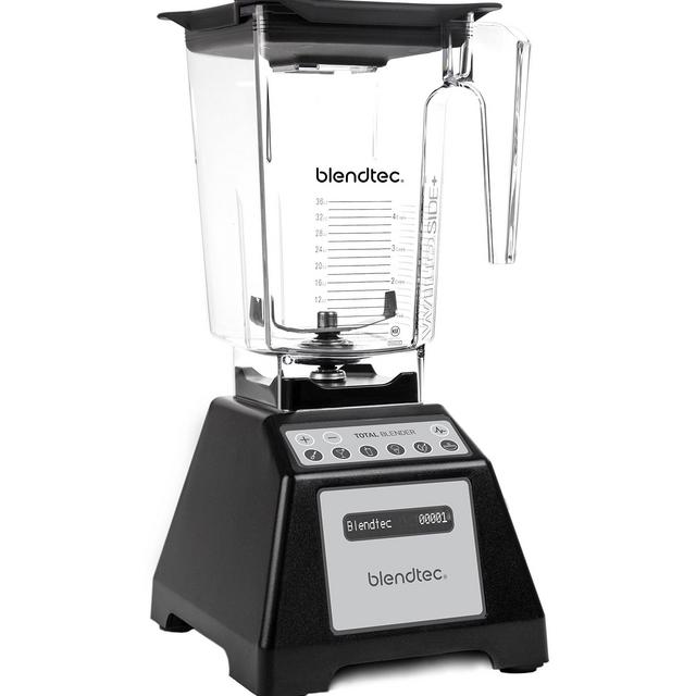 Blendtec TB-621-25 Total Blender Classic with WildSide+ Jar, Black (Certified Refurbished)
