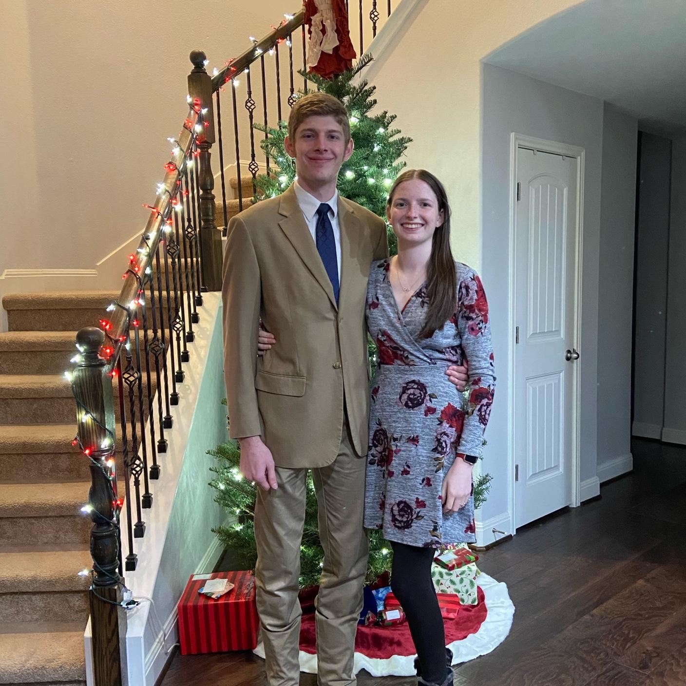 December 2024 - Us together after Christmas Mass!