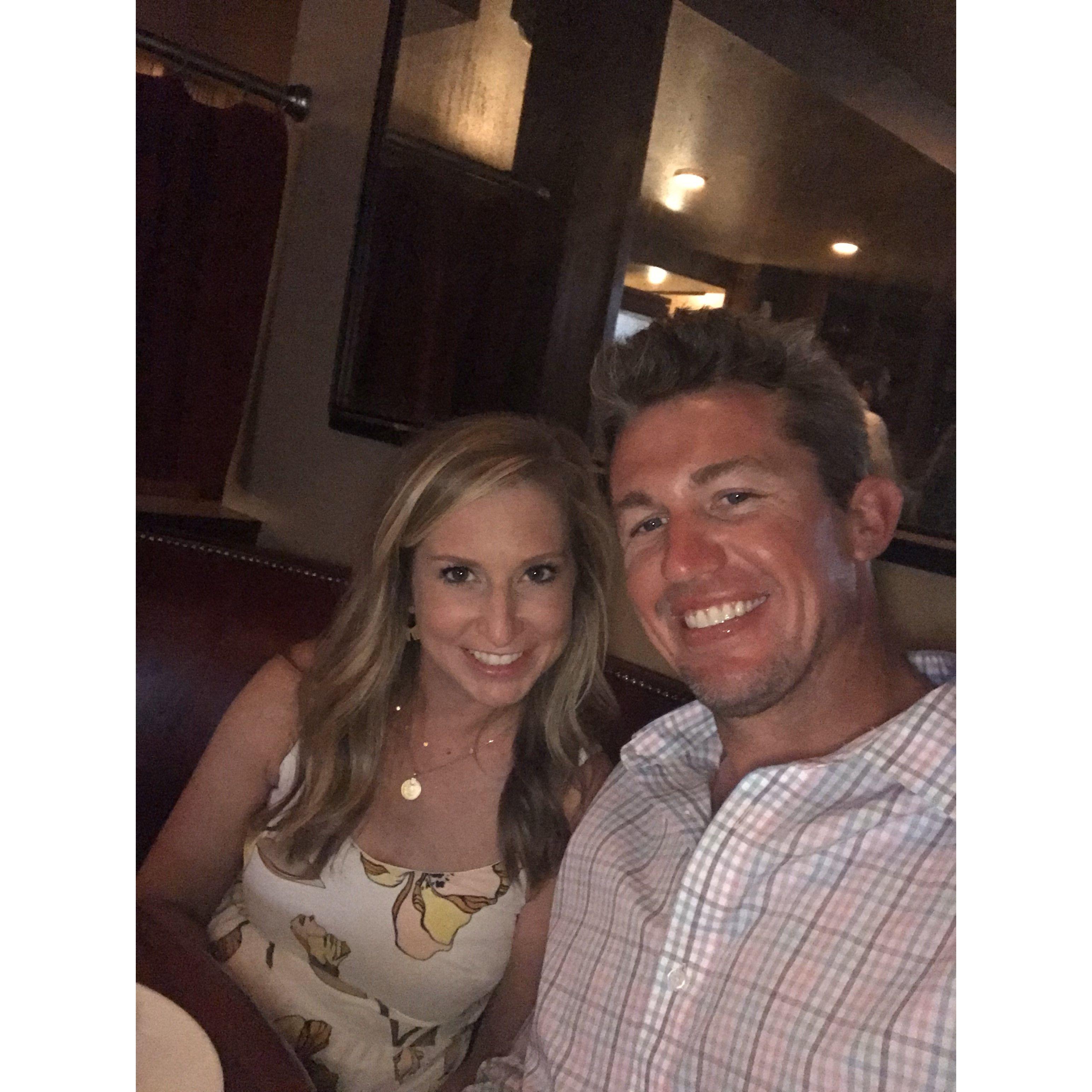 Oak Steakhouse is one of our favorite spots to celebrate. Ryan/Lauren Birthday, May 2019