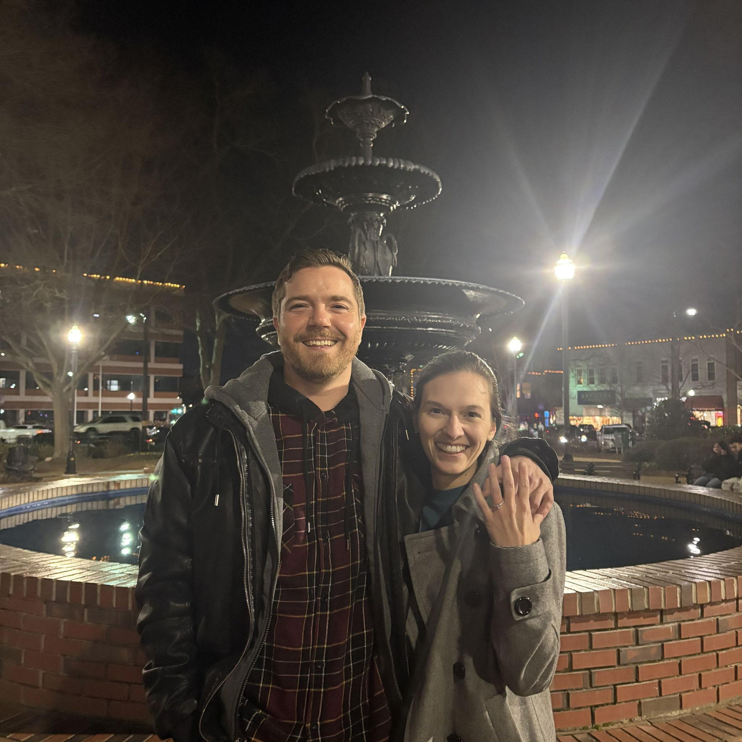 She said yes!