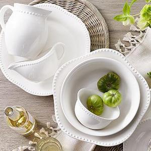 Emma Serve Bowl - True White