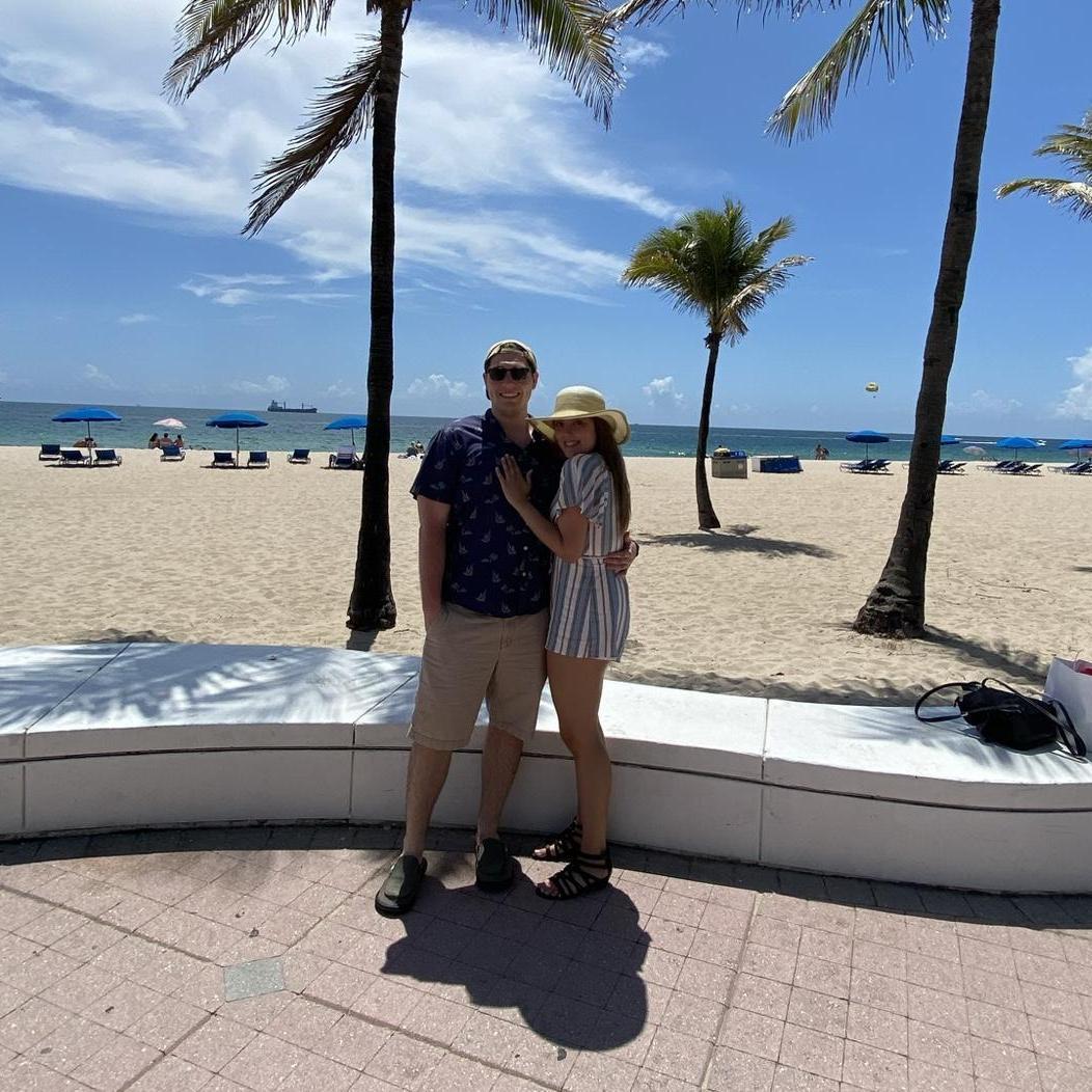 Our first vacation together to Florida
