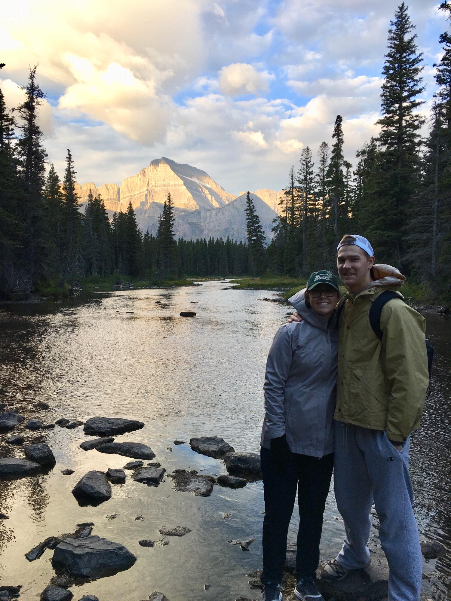 Glacier National Park with Nate's parents