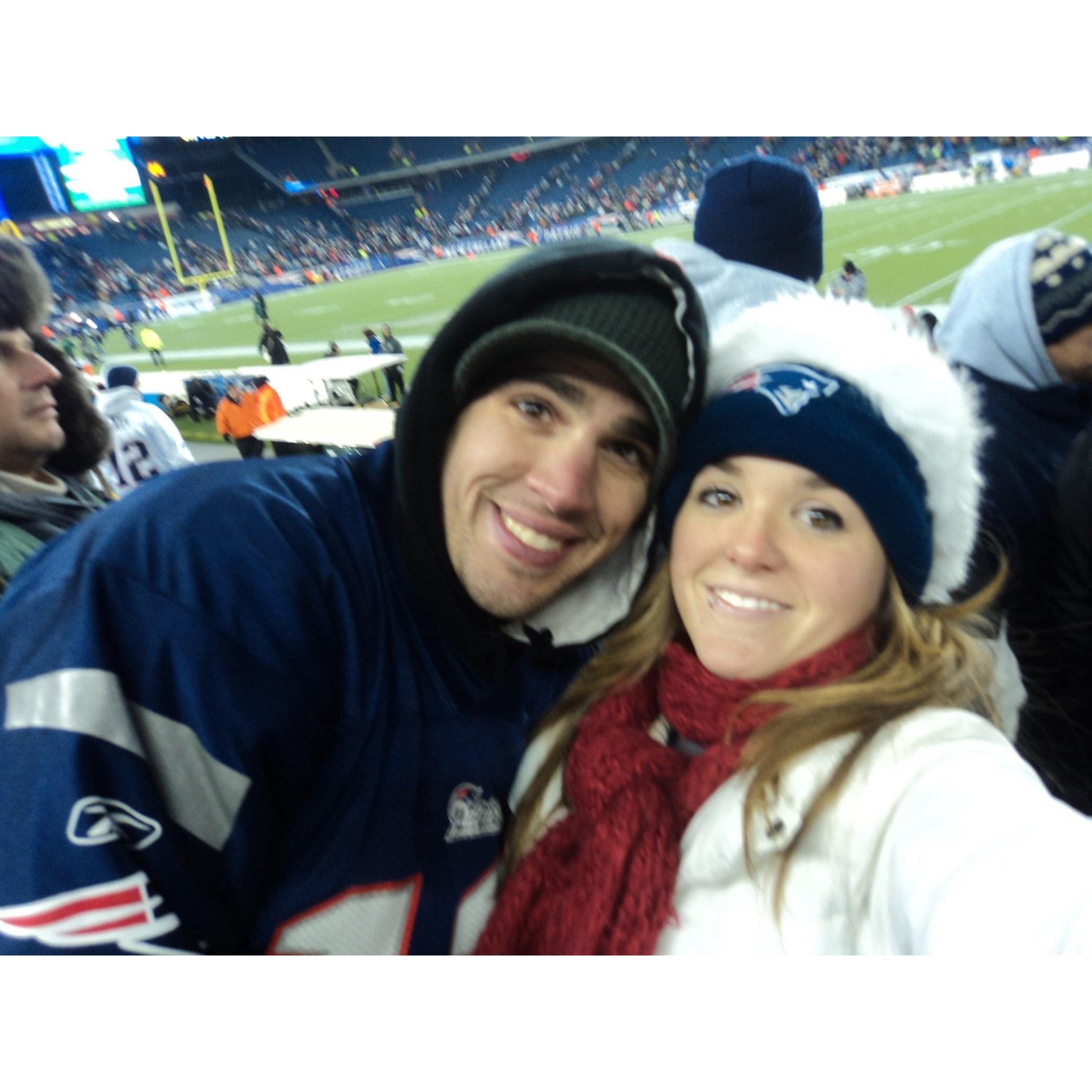Pats game January 2011