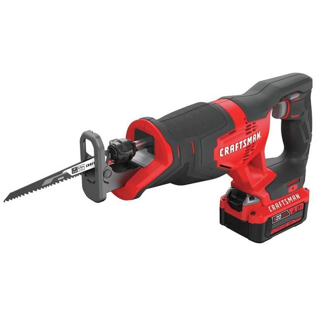 CRAFTSMAN V20 Reciprocating Saw Cordless Kit (CMCS300M1)