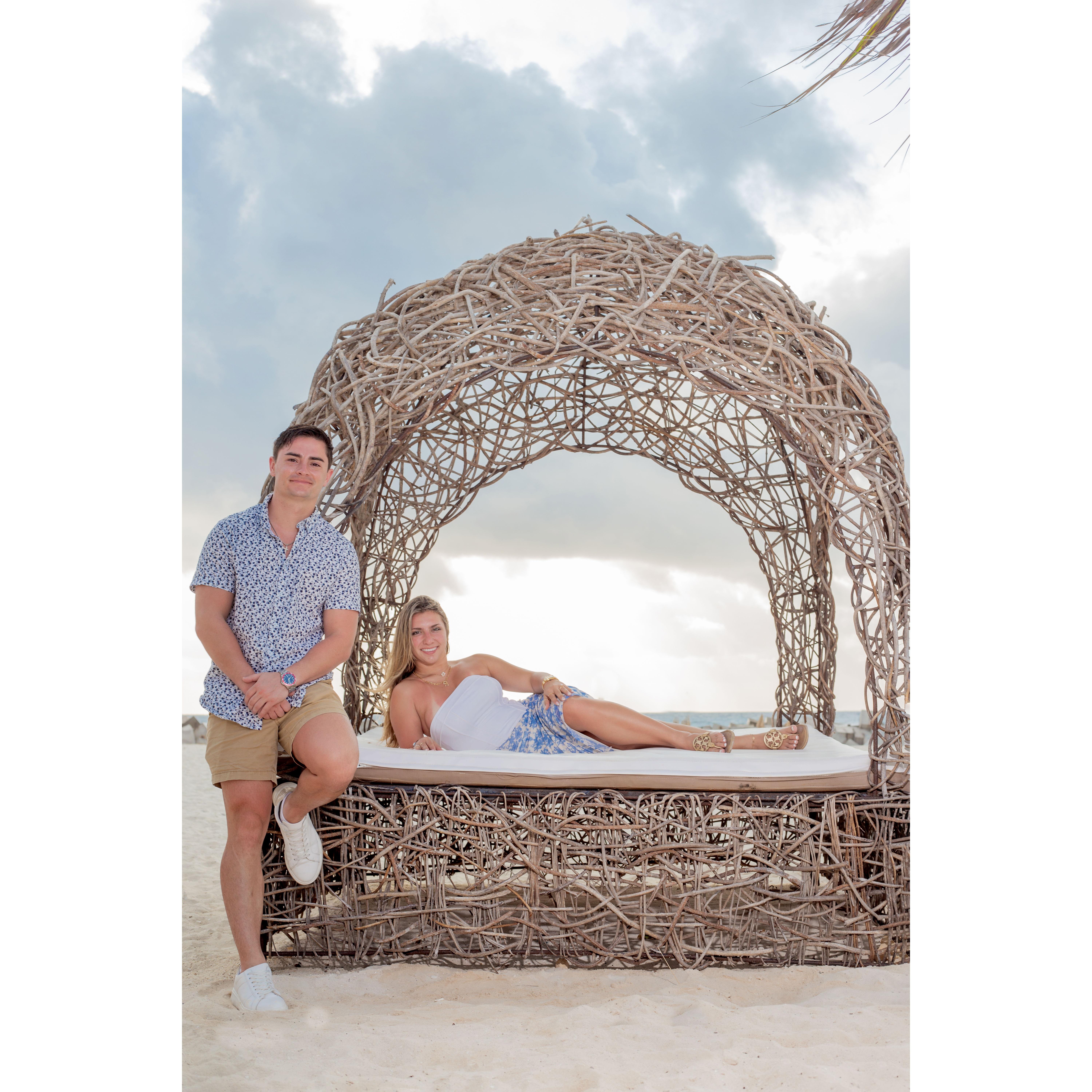 Engagement Photo Shoot in Cancun, Mexico