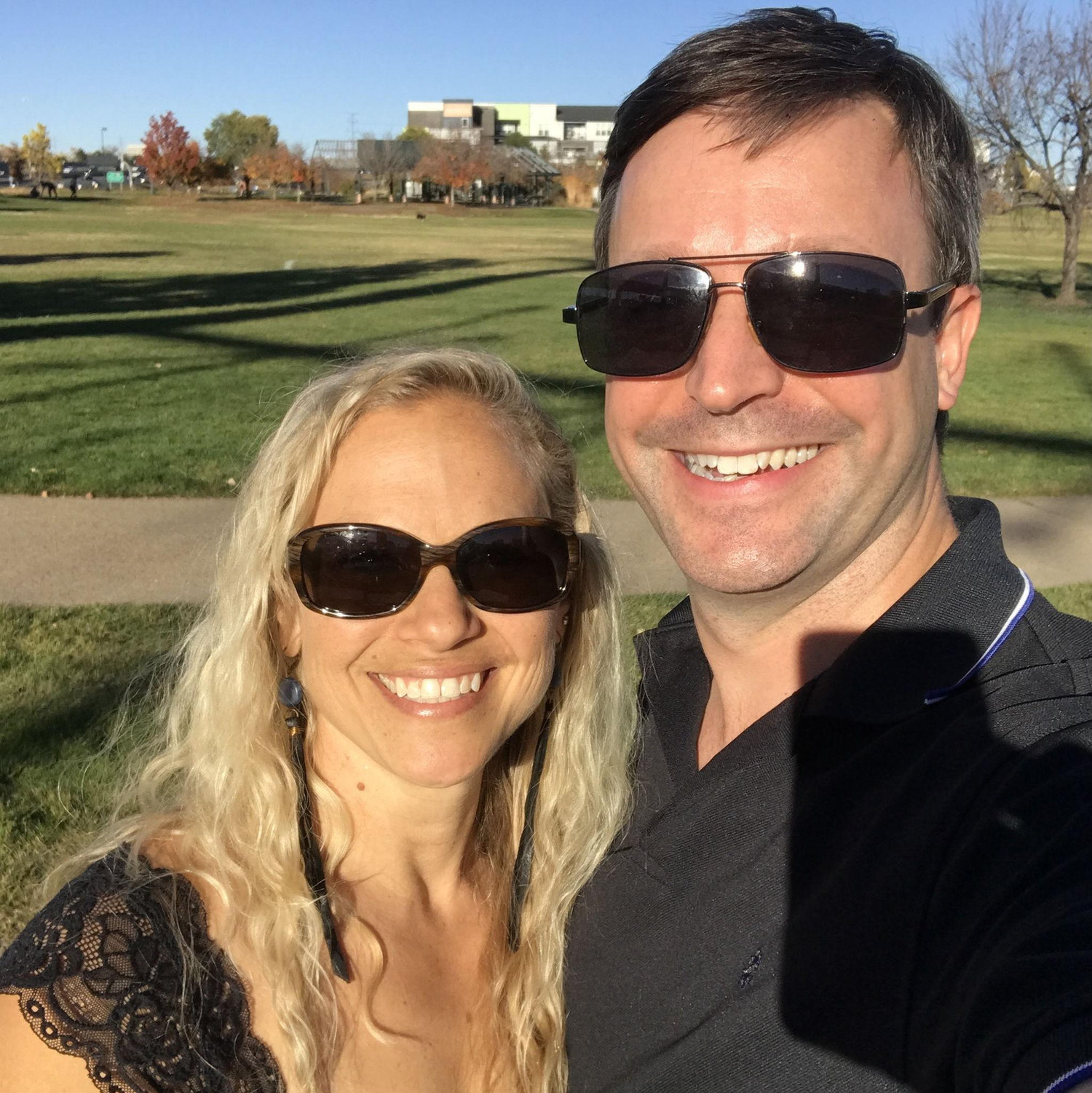 Our first date! Just moments before Steven asked to kiss Staci