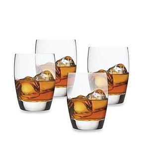 Luigi Bormioli Michelangelo Masterpiece Sparks Double Old Fashioned Glasses (Set of 4)