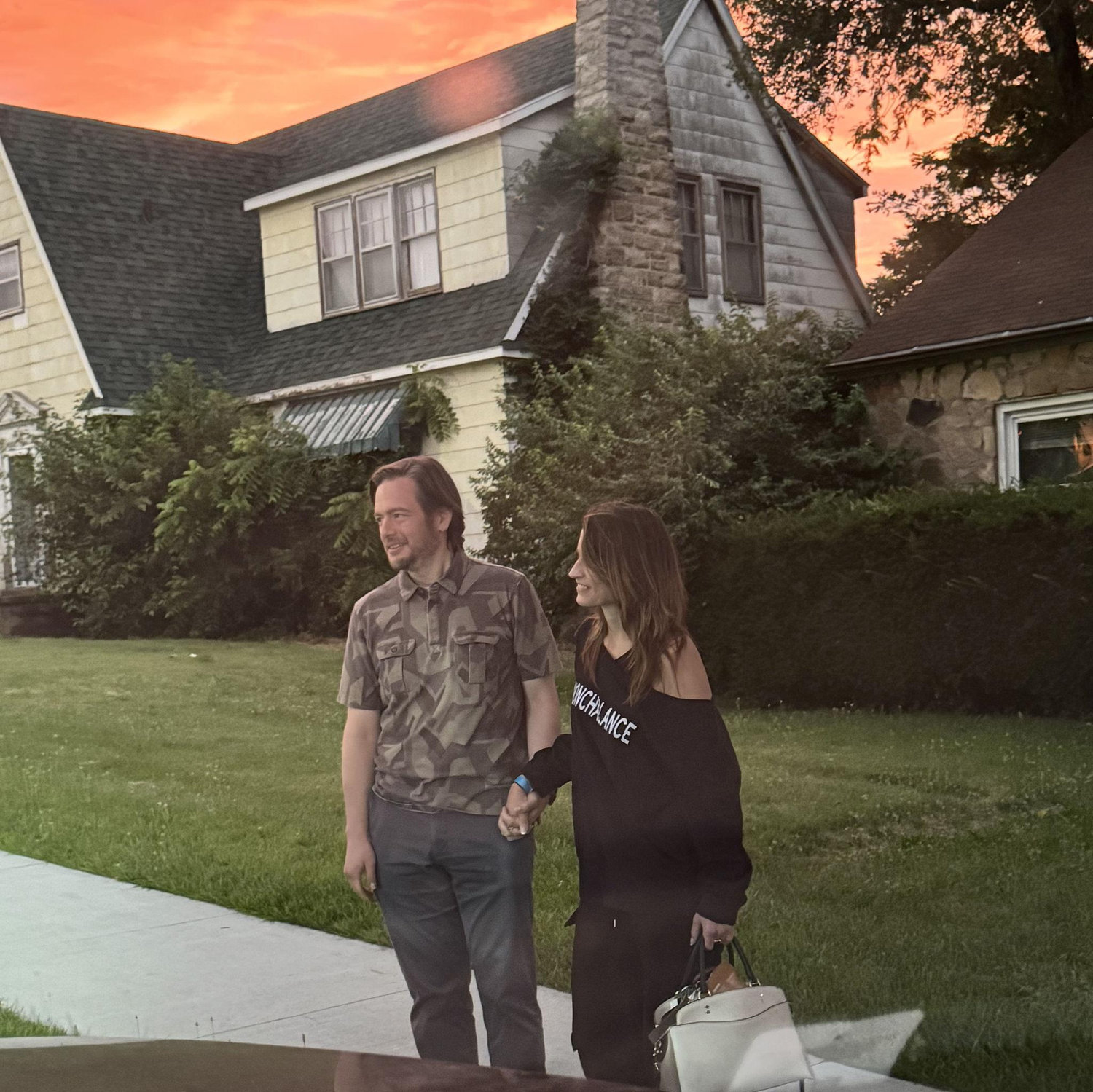 Home by sunset