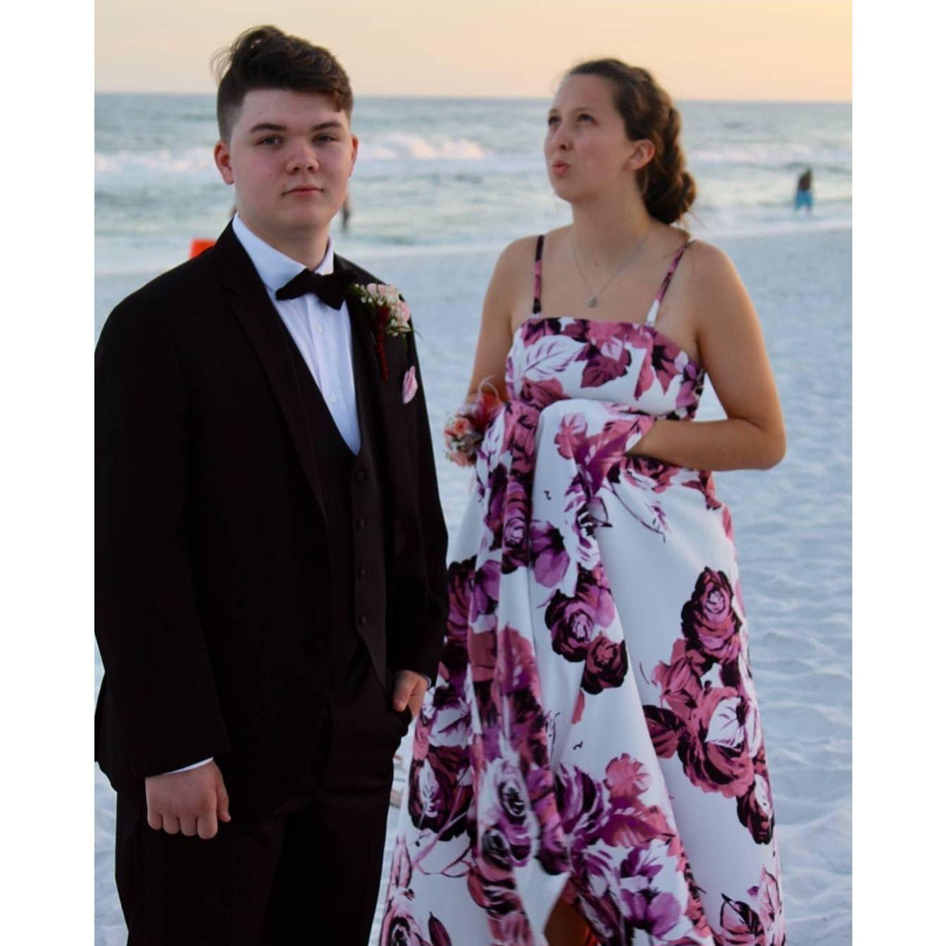 Junior Prom 2021 (clearly Evelyn was not paying attention)