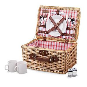 Picnic Time® Catalina Plaid Picnic Basket
