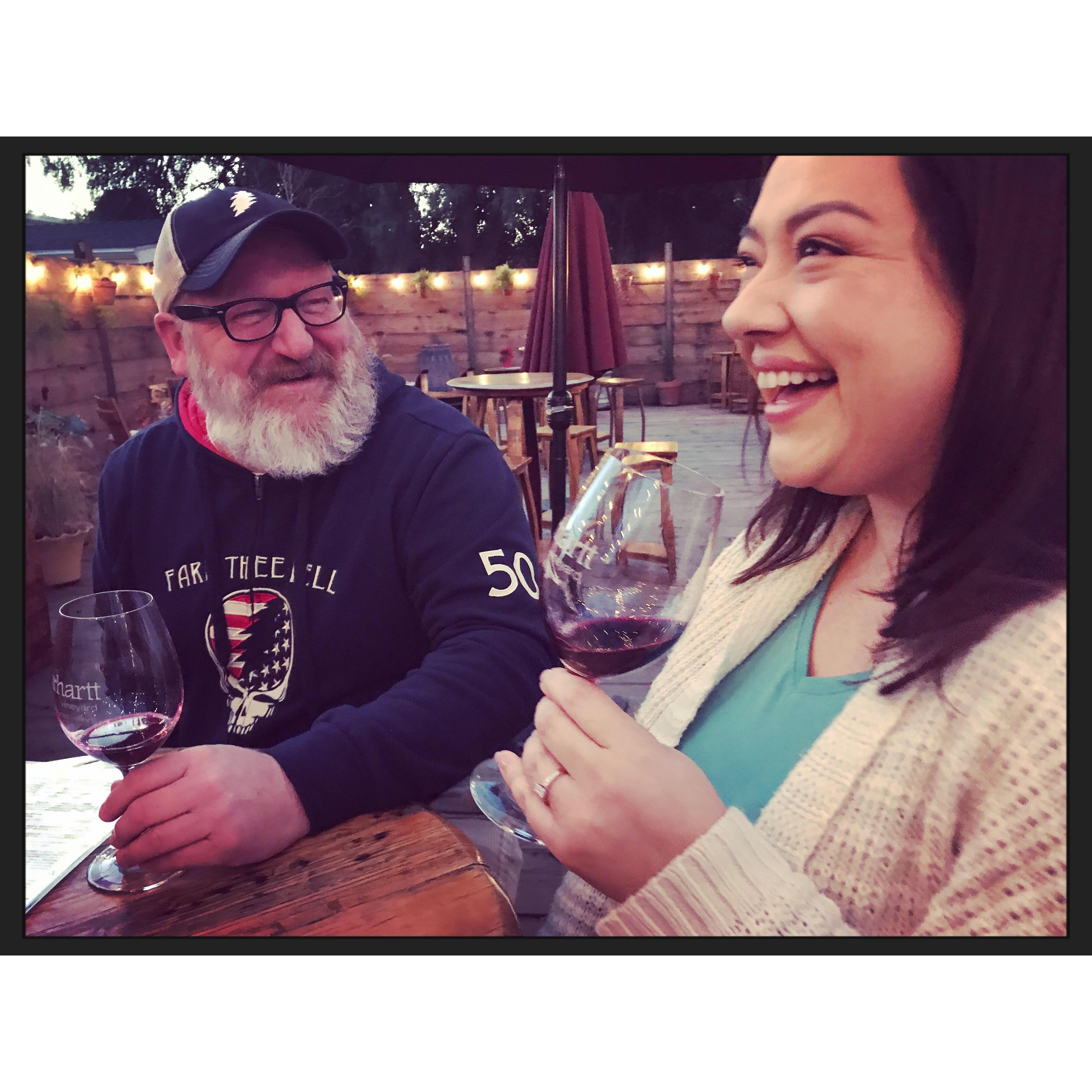 We laugh like this all of the time.
