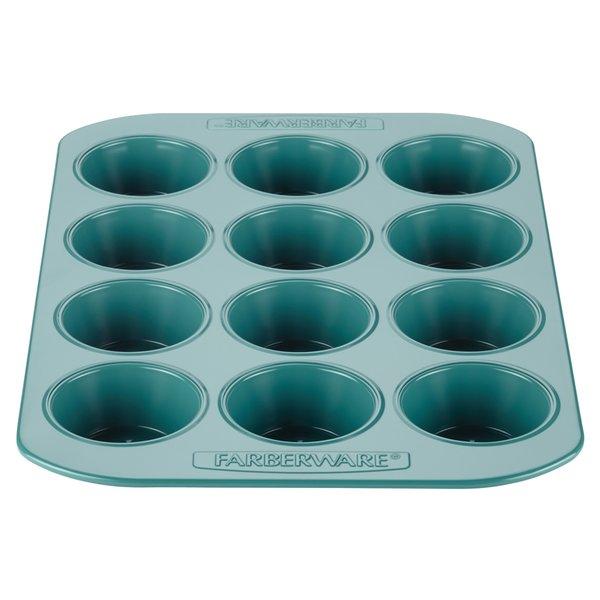 Purecook Hybrid Ceramic Nonstick Bakeware Muffin & Cupcake Pan, 12 cup