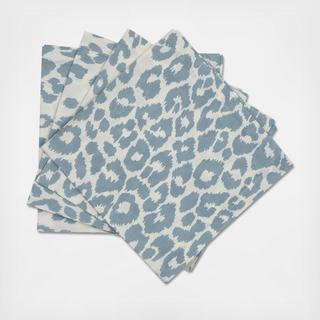 Iconic Leopard Napkin, Set of 4