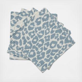 Iconic Leopard Napkin, Set of 4