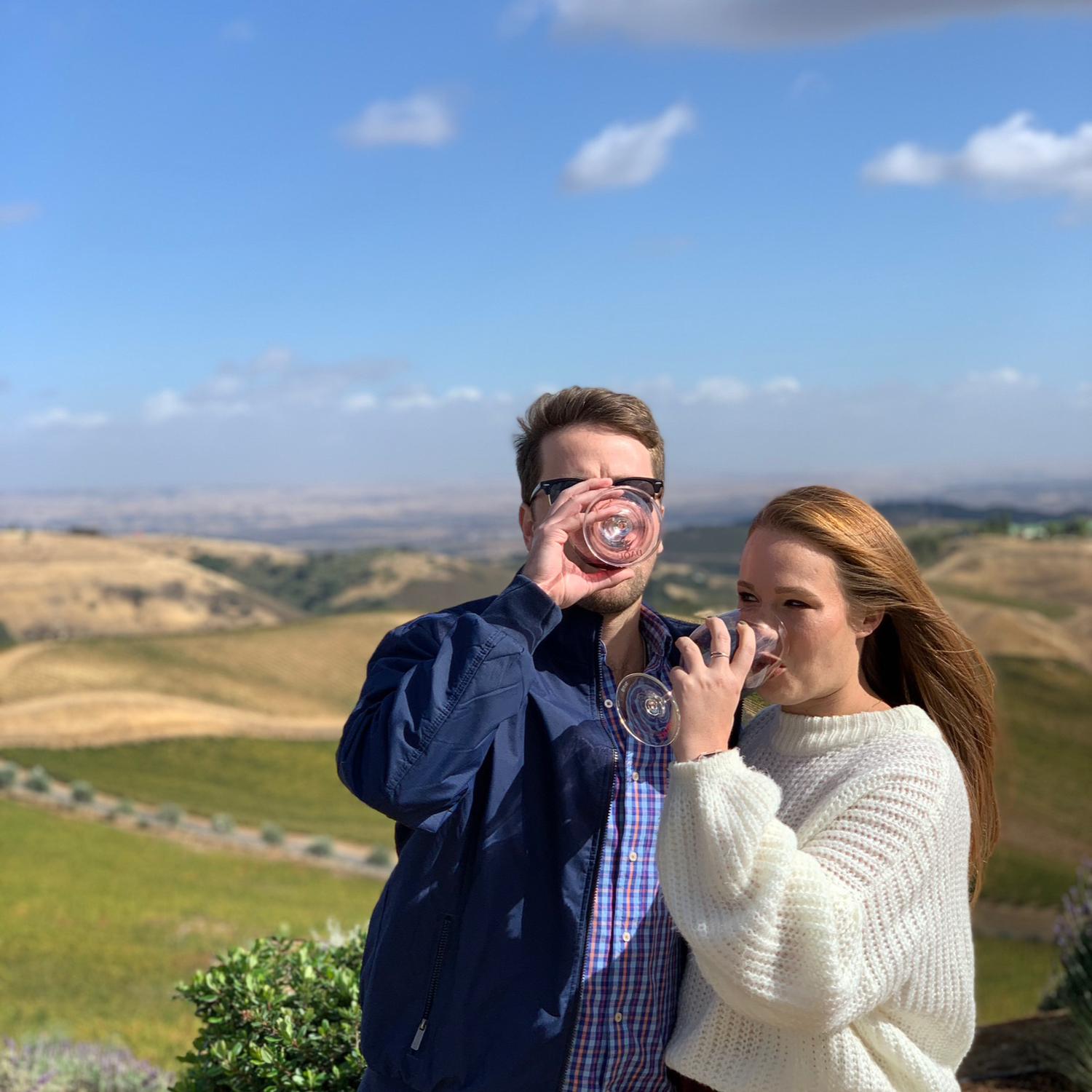 SLO for our first wine tasting adventure!