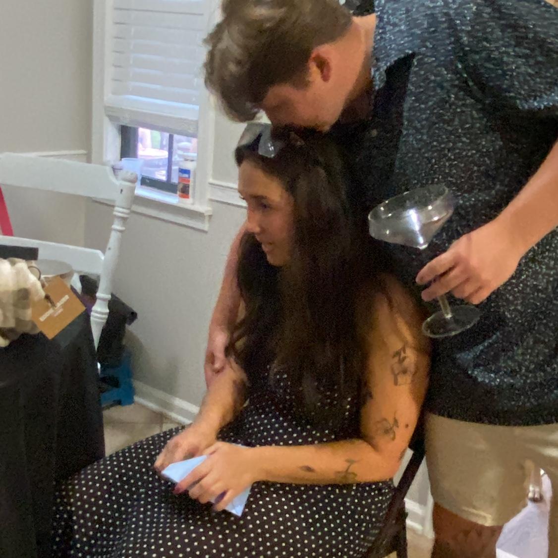 Lanies graduation party for cosmetology school so fun!