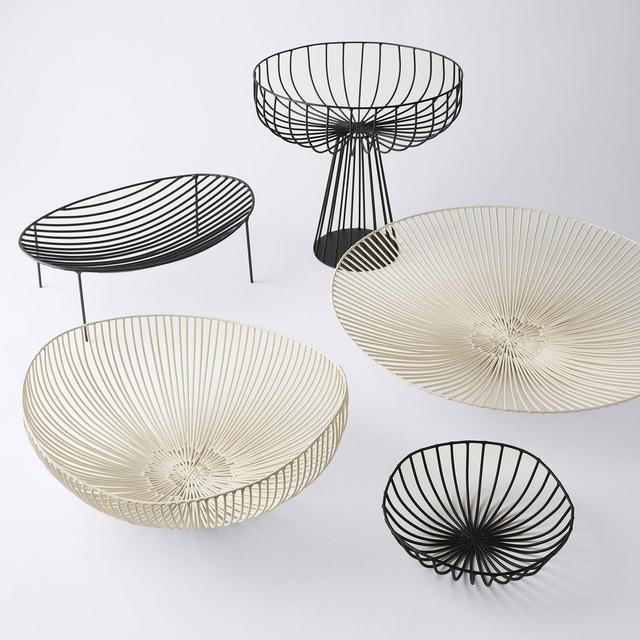Serax Handcrafted Metal Fruit Bowl