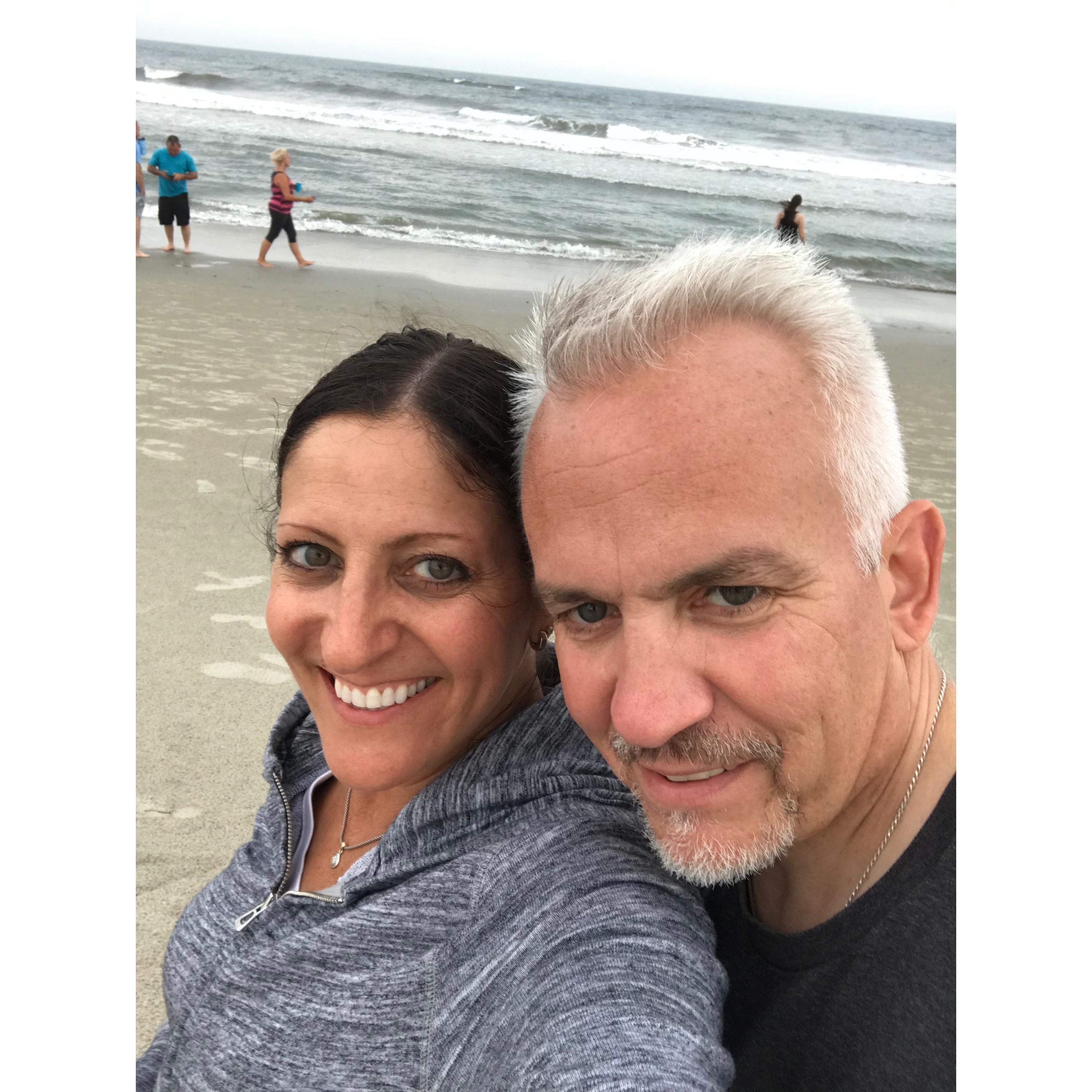 One of MANY beach selfies