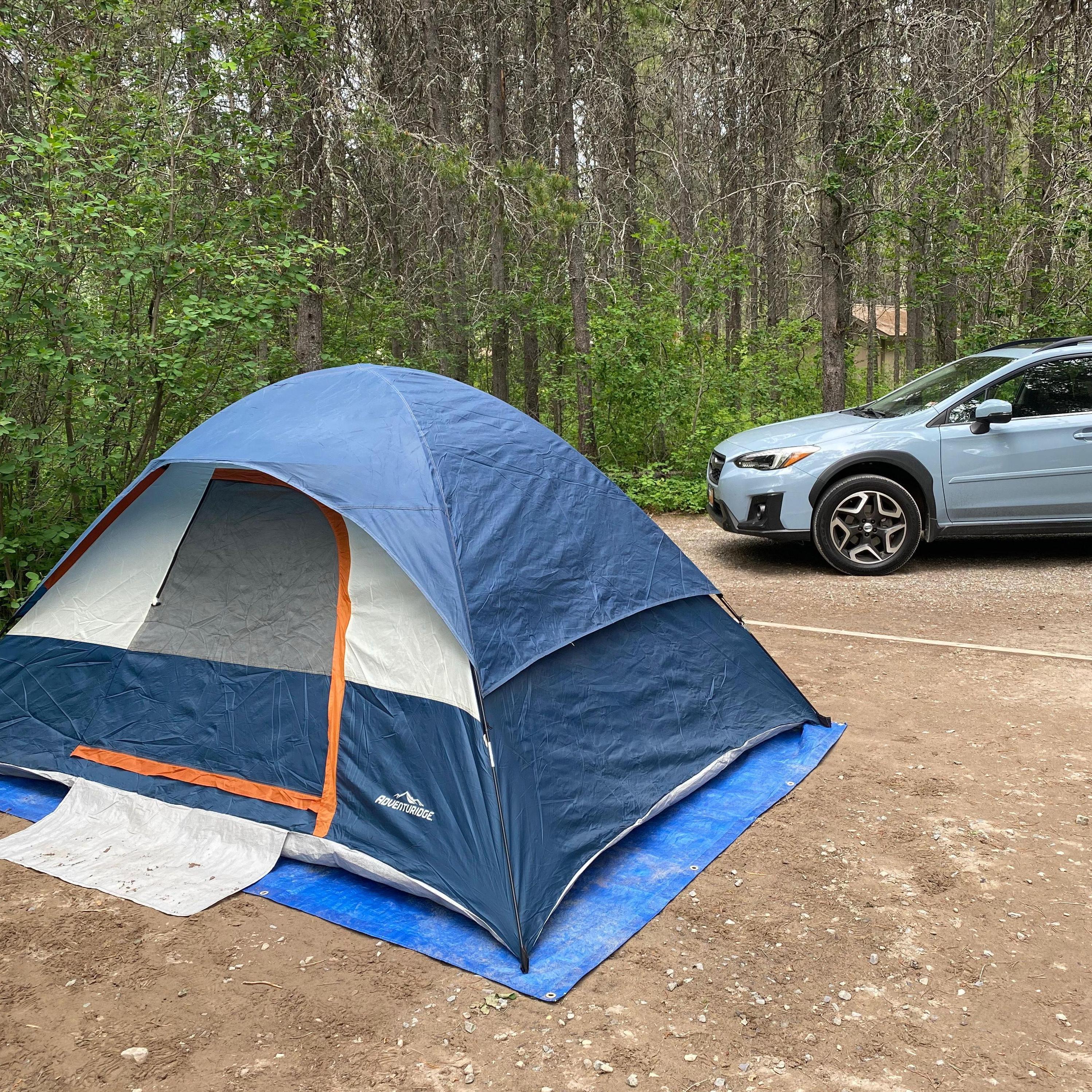 Camping in Glacier National Park, 2021