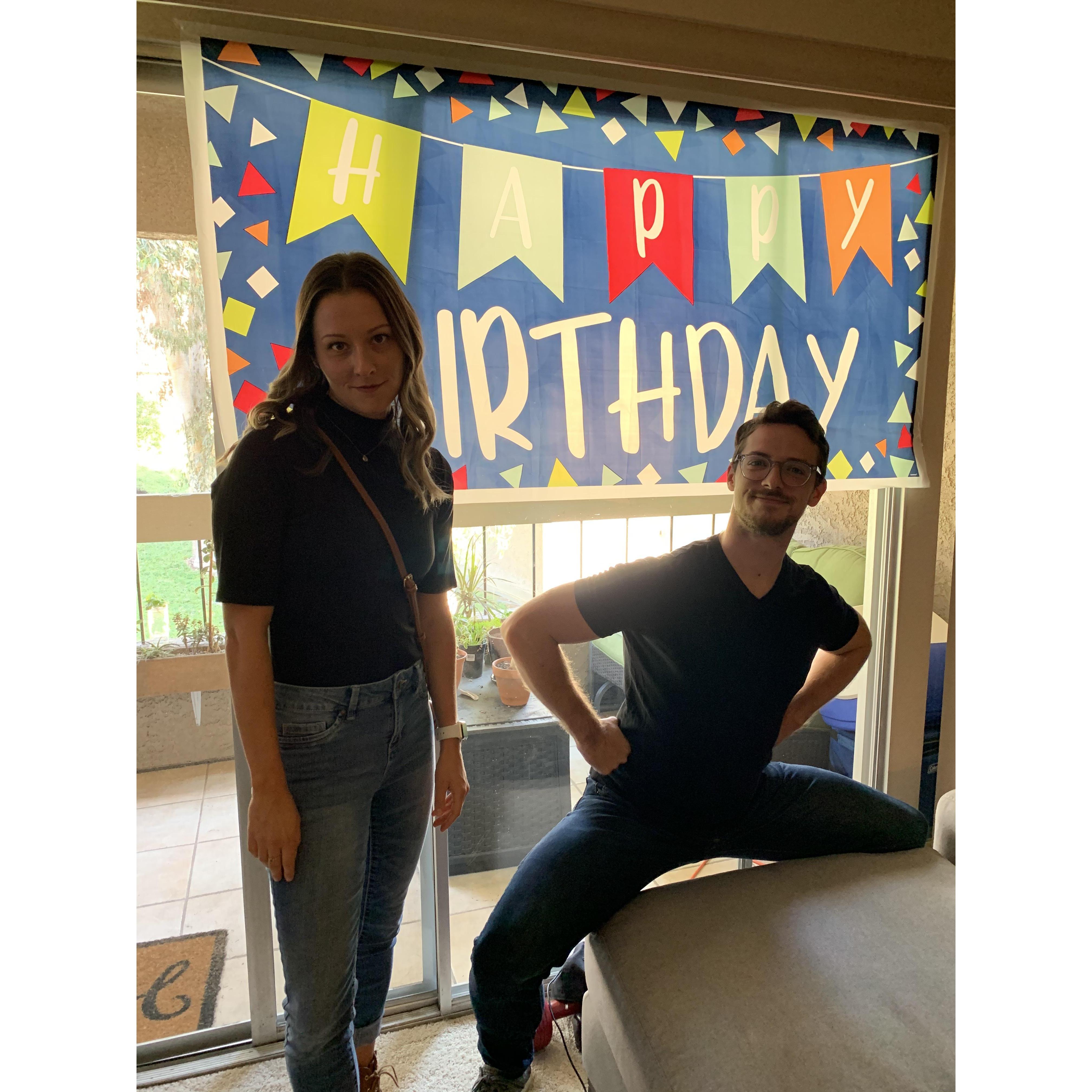 Lindsay was jazzed about turning 30-something.