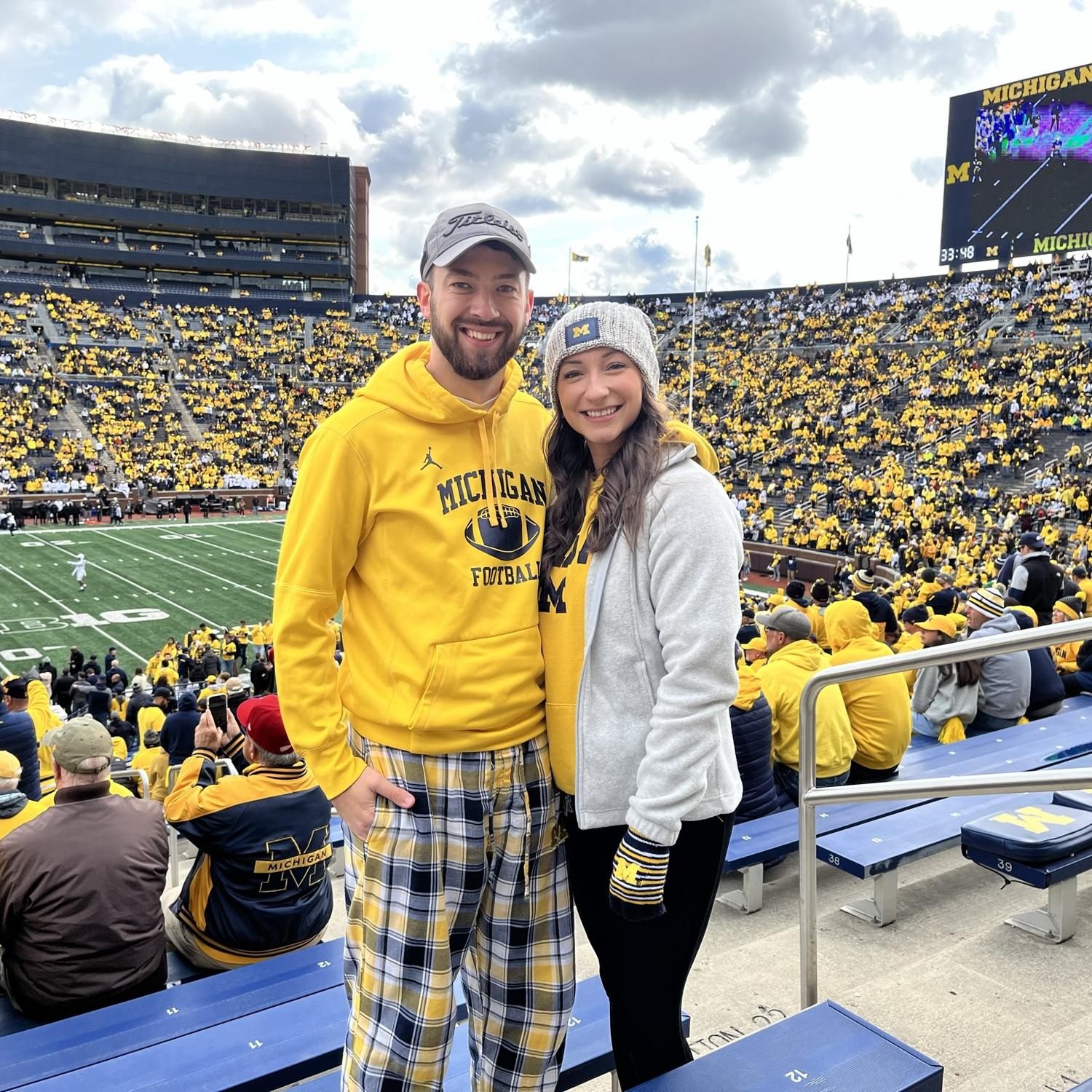 October 15, 2022 
Michigan v Penn St 
Of course they won 41-17