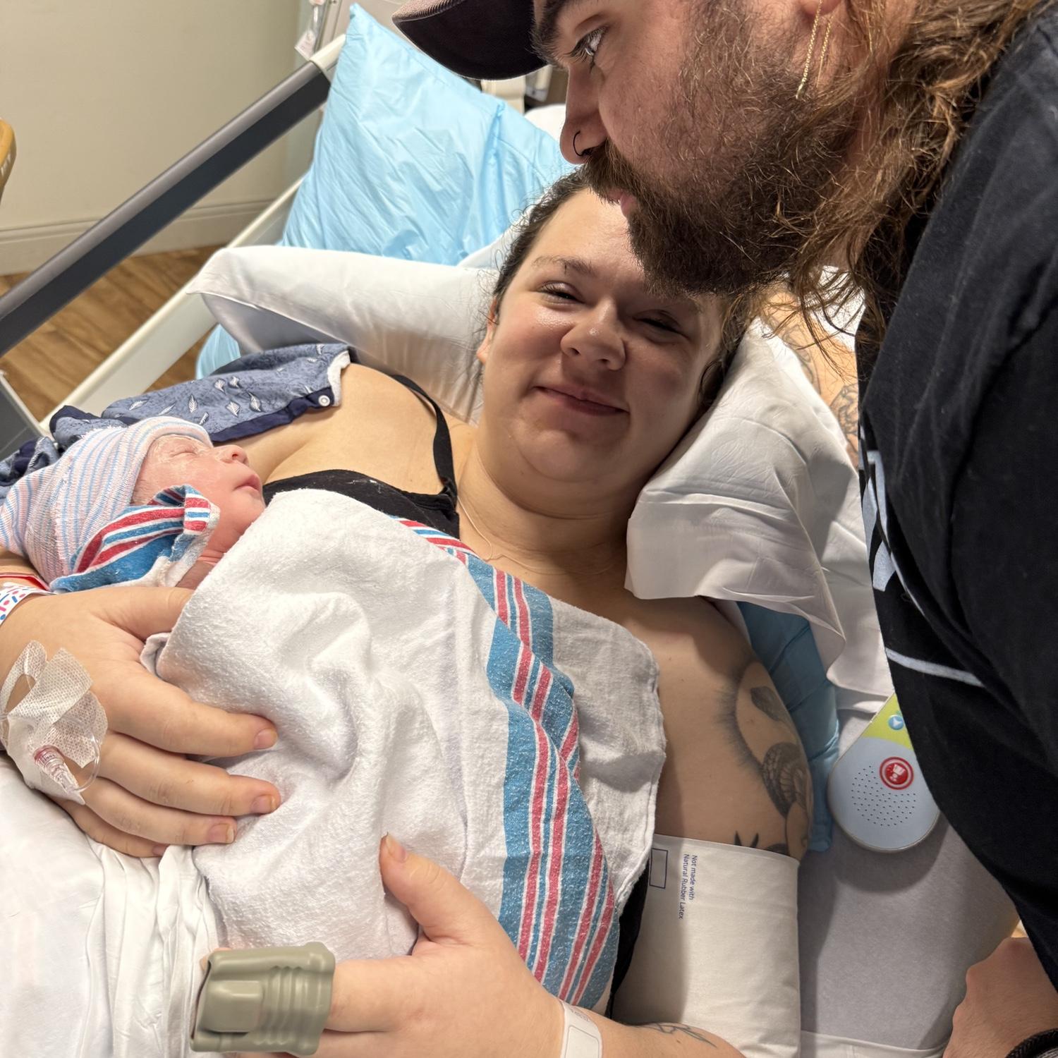 The day our little man Luka was born