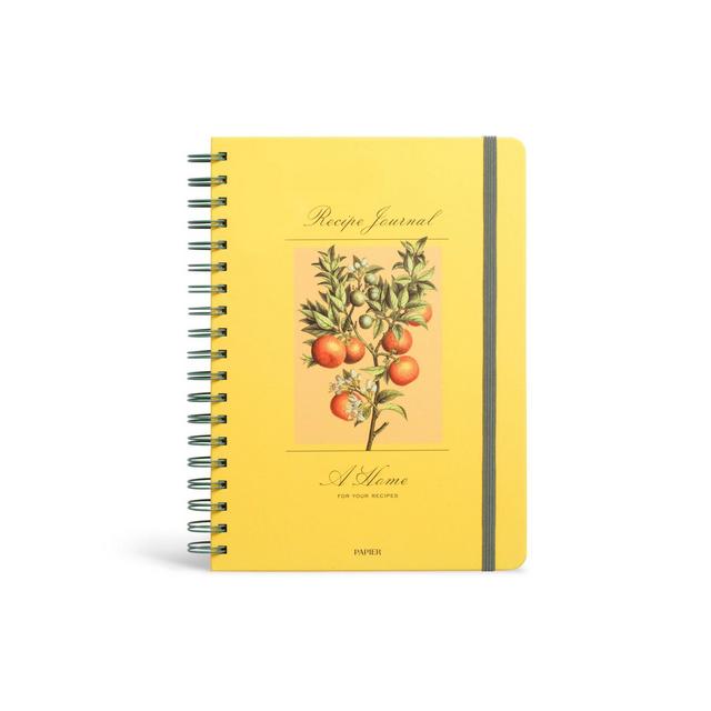Papier 150pg Recipe Journal 9.84"x7.48" Orange Tree