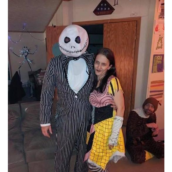 thats Dan under that mask :) Halloween 2020