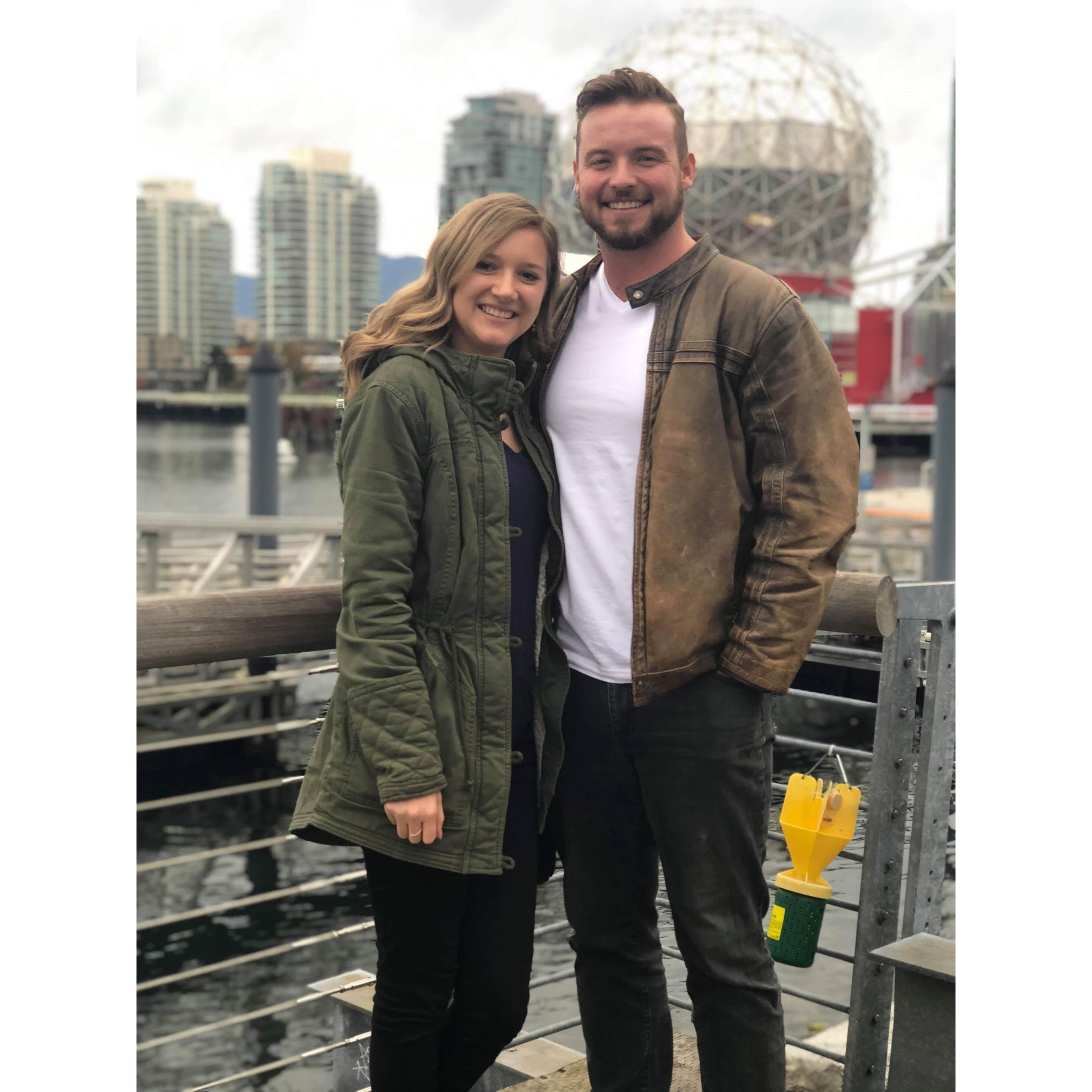 Our trip to Vancouver showing Conner around!