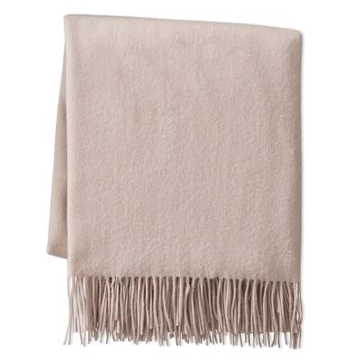Solid Cashmere Throw, Rose