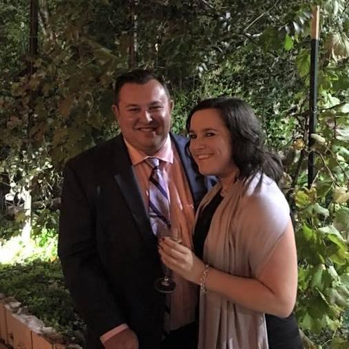 The first wedding we attended together - our friends Heather and Dave in Chicago. Angie told Josh she loved him shortly after this pic was taken.