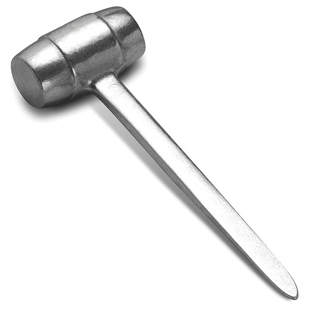Wilton Armetale Seafood Mallet,Silver 6.5-Inch