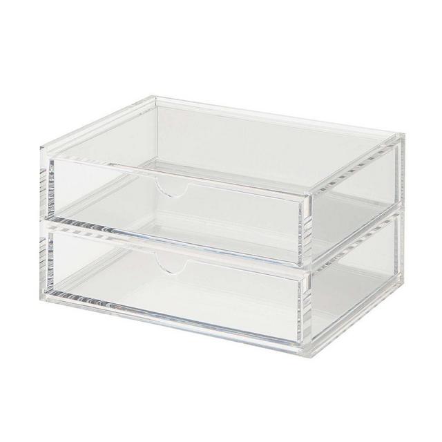 Acrylic Storage 2 Drawers
