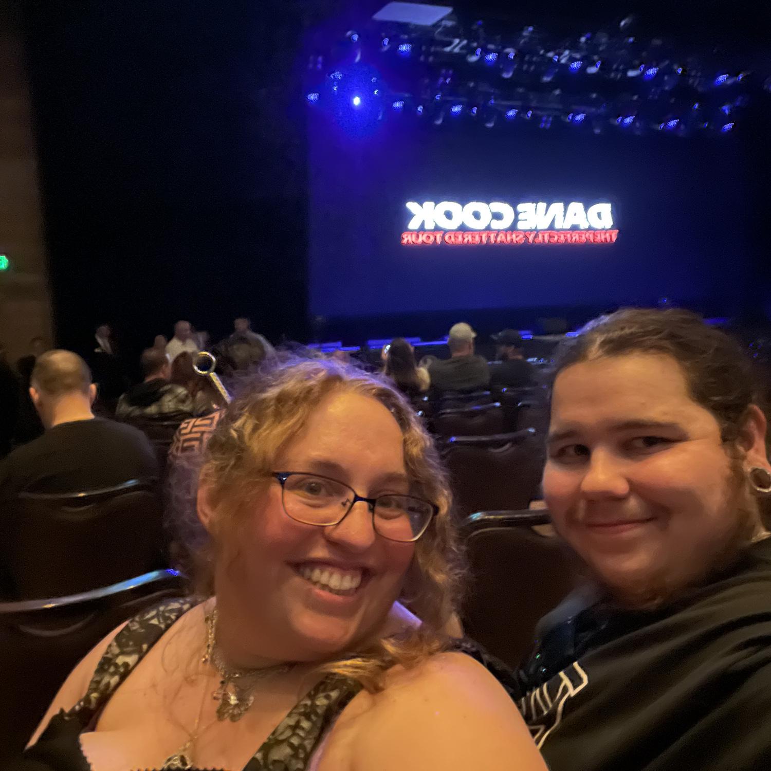 Seeing Dane Cook in Vegas
